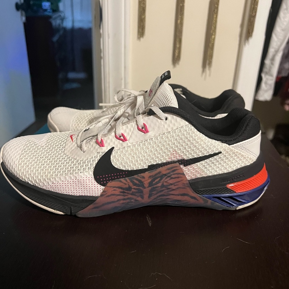 Nike White and Black Athletic Shoes